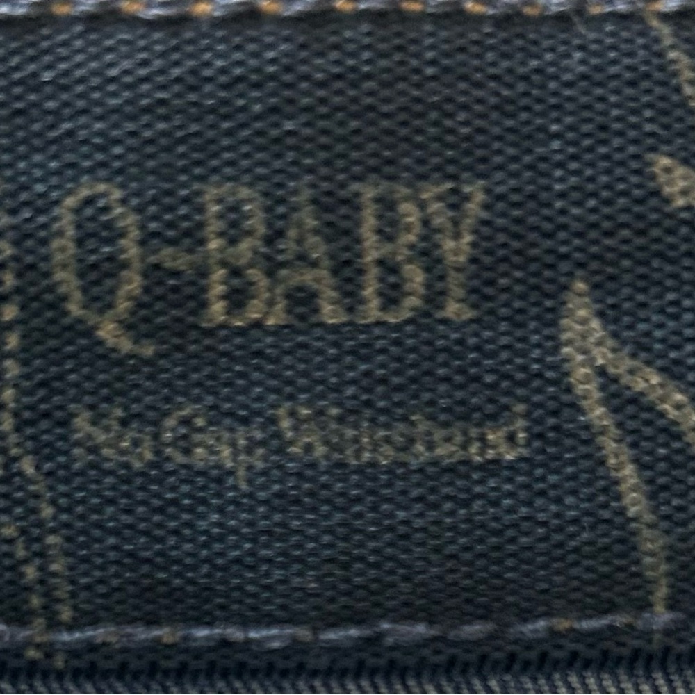 Wrangler Q Baby Low Rise Light Blue Boot Cut Jeans Size 31x33 - Picture 3 of 5